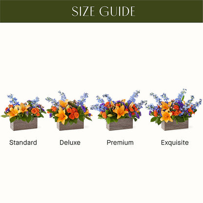 Radiant Citrus Box Bouquet –  Evans-king Floral, Forty Fort PA
