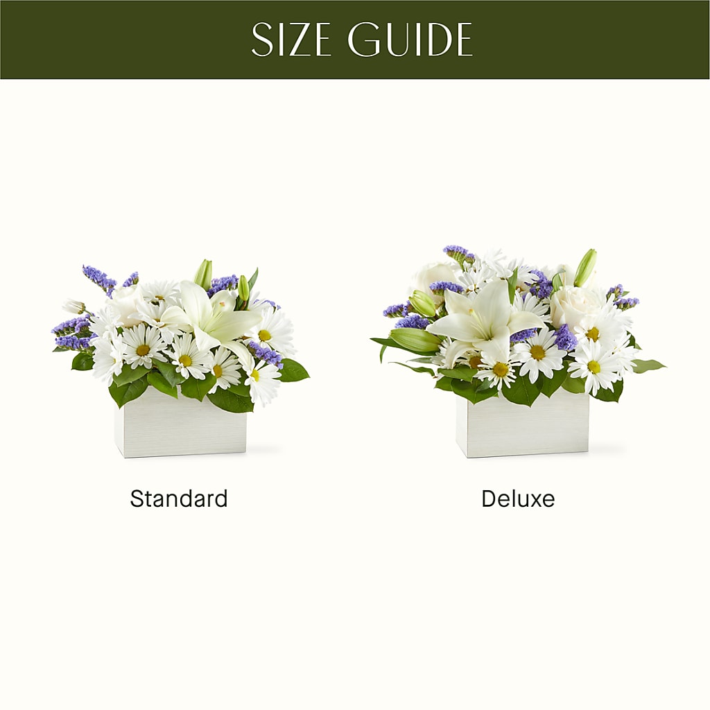 Beyond Blue Box Bouquet –  Evans-king Floral, Forty Fort PA
