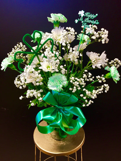 St. Patrick's Day Arrangement –  Evans-king Floral, Forty Fort PA