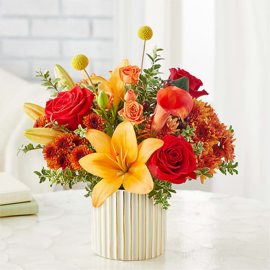 Scarlet Skies Bouquet –  Evans-king Floral, Forty Fort PA