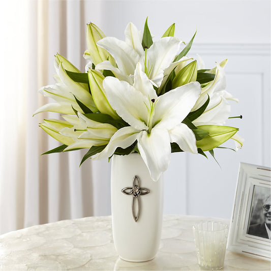 Faithful Blessings Bouquet –  Evans-king Floral, Forty Fort PA