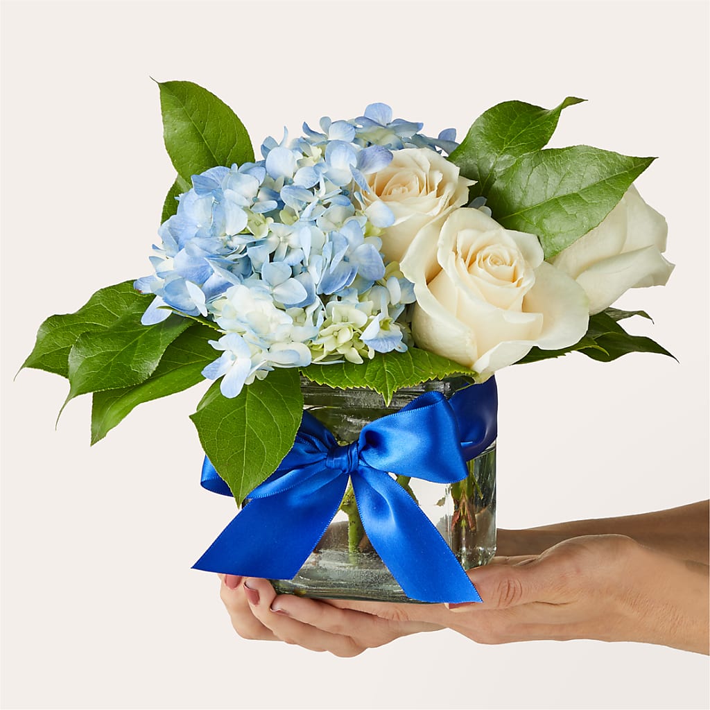 Sky Blue Delight Bouquet –  Evans-king Floral, Forty Fort PA