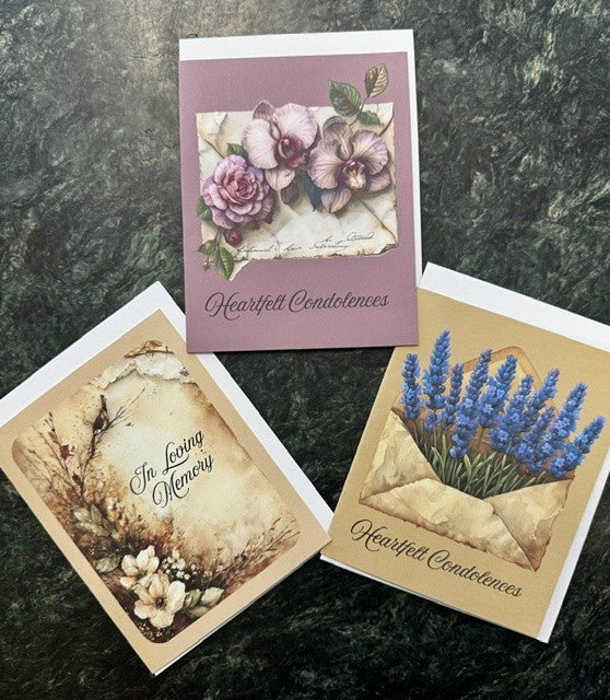 "Lolita Nogan Designs" -Sympathy Card –  Evans-king Floral, Forty Fort PA