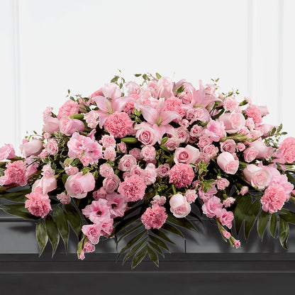 Garden of Comfort Casket Spray (Standard) –  Evans-king Floral, Forty Fort PA