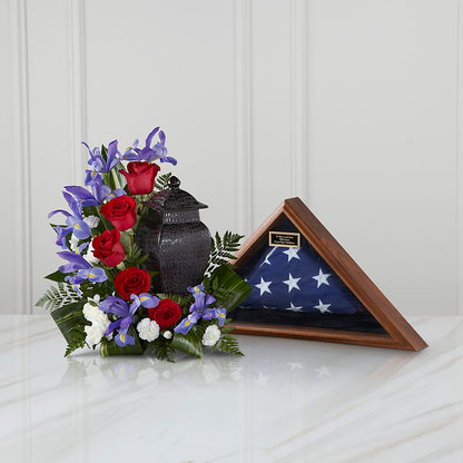 Patriotic Tribute Arrangement –  Evans-king Floral, Forty Fort PA
