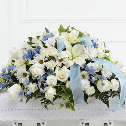 Tender Treasure Casket Spray –  Evans-king Floral, Forty Fort PA