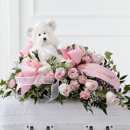 Touch of Sympathy Casket Spray –  Evans-king Floral, Forty Fort PA