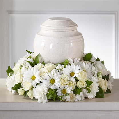 Ivory Gardens Cremation Adornment –  Evans-king Floral, Forty Fort PA