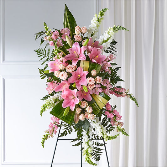 Elegant Embrace Standing Spray –  Evans-king Floral, Forty Fort PA