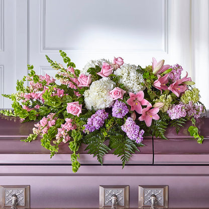 Life's Gratitude Casket Spray –  Evans-king Floral, Forty Fort PA