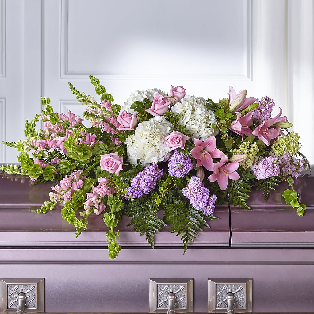 Life's Gratitude Casket Spray –  Evans-king Floral, Forty Fort PA