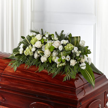 Hopeful Gesture Casket Spray –  Evans-king Floral, Forty Fort PA