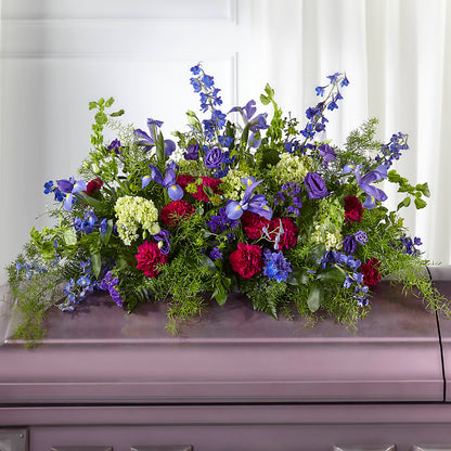 Always Treasured Casket Spray –  Evans-king Floral, Forty Fort PA