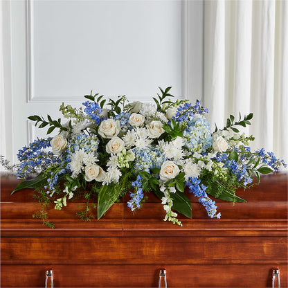 Timeless Essence Casket Spray –  Evans-king Floral, Forty Fort PA