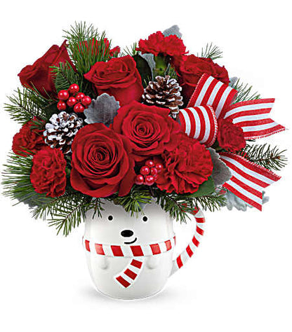 Teleflora's Send a Hug Beary Wish Bouquet