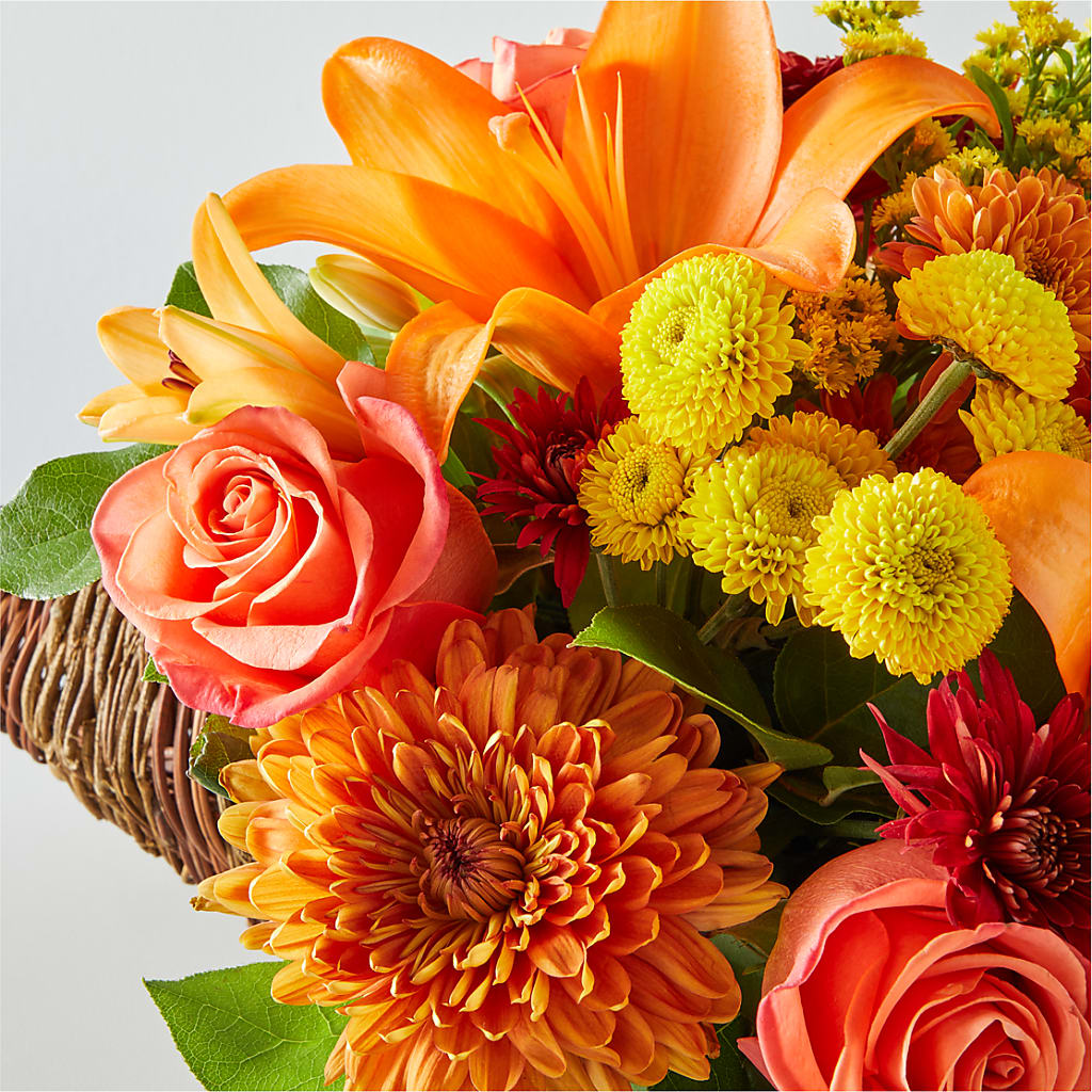 Bouquet of Blessings Cornucopia –  Evans-king Floral, Forty Fort PA