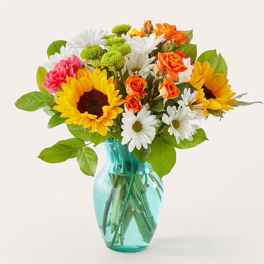 Sun-drenched Blooms Bouquet –  Evans-king Floral, Forty Fort PA