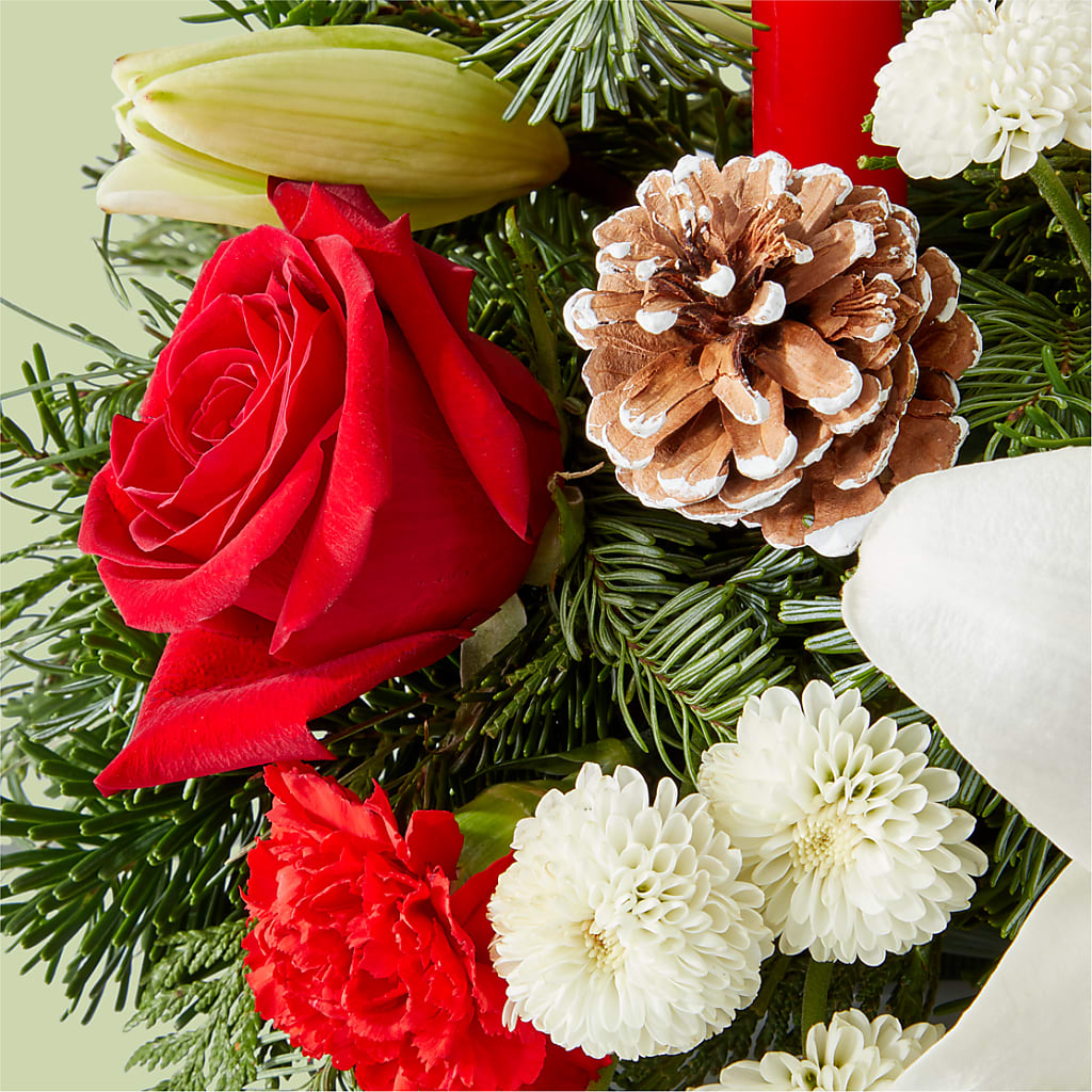 Seasonal Festivities Centerpiece –  Evans-king Floral, Forty Fort PA