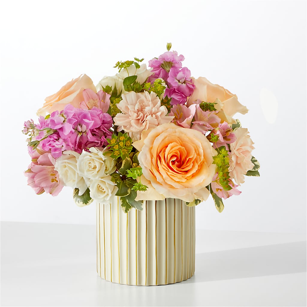 Paradise Bouquet with Ivory Vase –  Evans-king Floral, Forty Fort PA