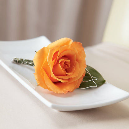 Lifetime of Love Boutonniere –  Evans-king Floral, Forty Fort PA