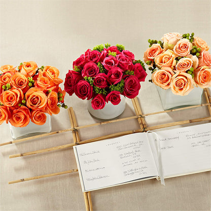 Dawn Rose Centerpiece –  Evans-king Floral, Forty Fort PA