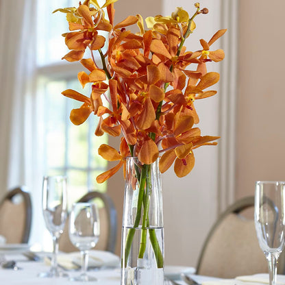 Orange Mokara Bud Vase –  Evans-king Floral, Forty Fort PA