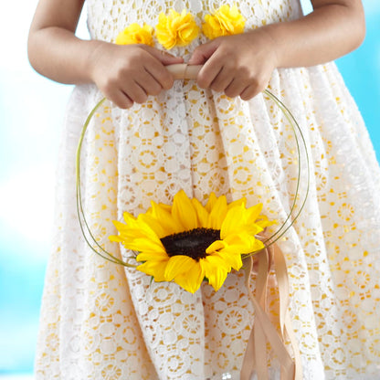 Sweet Sunshine Flower Girl Bouquet –  Evans-king Floral, Forty Fort PA