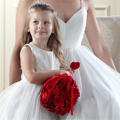 Pure at Heart Flower Girl Arrangement –  Evans-king Floral, Forty Fort PA